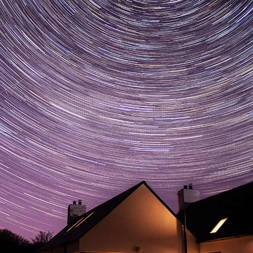 Lamb Cottage After Dark