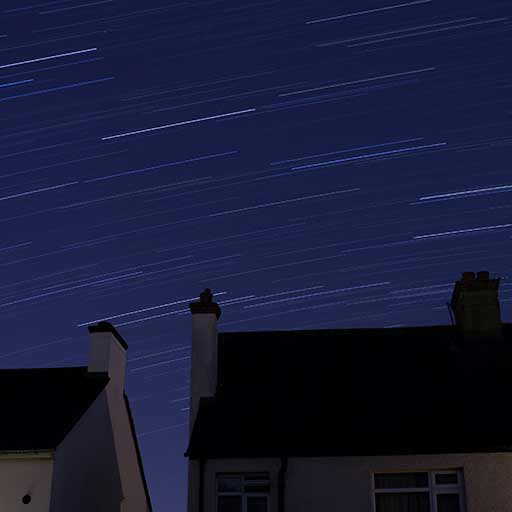 Through the Light Pollution